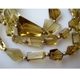 5 mm To 18 mm Beer Quartz Faceted Nugget Beads, Beer Quartz Faceted Tumbles