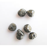 6mm Approx, Black Diamond Crystal Loose Diamond Crystal For Jewelry (1Pc To 2Pc)