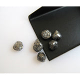 6mm Approx, Black Diamond Crystal Loose Diamond Crystal For Jewelry (1Pc To 2Pc)