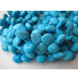 11mm Chinese Turquoise Faceted Heart Briolettes, Chinese Turquoise Faceted Heart