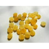 13-15mm Yellow Aventurine Cabochon, Yellow Aventurtine Rose Cut Gemstones