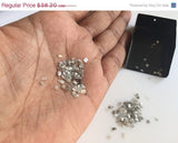 2-5mm White Diamond Slices, Natural Rough Diamond, Raw Diamond Chips