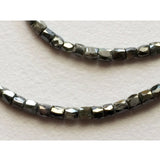 1.5mm-2.5mm Gray Sparkling Faceted Diamond Beads, Conflict Free Diamonds