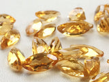 6x12mm Citrine Marquise Cut Stone, Citrine Faceted Calibrated Gemstones