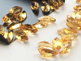 6x12mm Citrine Marquise Cut Stone, Citrine Faceted Calibrated Gemstones