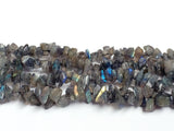 5-7 mm Labradorite Gemstone Chips, Labradorite Beads, 32 Inch, Labradorite Fire