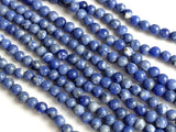 5mm Sodalite Stone, Natural Blue Sodalite Rondelle, Blue Beads, 13 Inch Sodalite