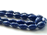 7.5x4.5 mm To 14x6 mm Beautiful Lapis Lazuli Nuggets, Blue Lapis Lazuli Necklace