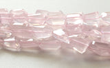 10x10 mm To 13x11 mm Rose Quartz Faceted Nuggets, Rose Quartz, Rose Quartz