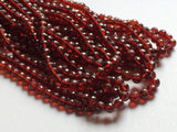 4-4.5mm Garnet Faceted Balls, Garnet Faceted Round Beads, Garnet Faceted Beads