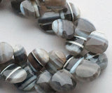 13-14mm Boulder Opal Faceted Heart Beads, Boulder Opal Faceted Heart Briolette