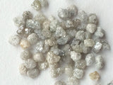 2-5mm Sparkling Grey Rough Diamond For Jewelry (1ct To 100 Ct Options)