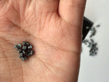 2-5mm, Black Raw Diamond, Rough Diamonds Conflict Free, (1Ct To 10Cts Options)