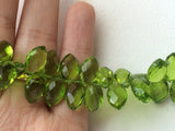 8x13 mm Each Peridot Mystic Quartz Faceted Marquise Beads, Peridot Crystal