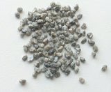 4-5mm Grey Rough Diamond Tumbles Uncut Conflict Free Diamond (5Cts To 100Cts)