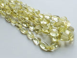 9x11 mm To 15x10 mm Lemon Quartz Beads, Lemon Plain Tumble, Lemon Quartz