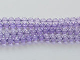 7.5mm Purple Crystal Quartz, Coated Crystal Bead, Micro Faceted Round Beads