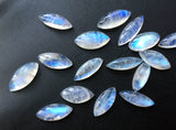 14-21mm Rainbow Moonstone Plain Marquise Cabochons, Moonstone Marquise