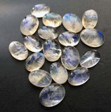 14-16mm Rainbow Moonstone Oval Cabochons, Rainbow Moonstone Oval Gems