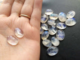 14-16mm Rainbow Moonstone Oval Cabochons, Rainbow Moonstone Oval Gems