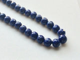 6.5-9.5mm Lapis Lazuli Beads Faceted Balls, Lapis Micro Faceted Round Beads