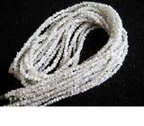 2mm White Rough Diamonds, White Raw Diamonds, Natural Raw Uncut Diamond Beads