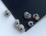 4-5mm Gray Diamond, Gray Rough Diamond, Gray Big Drill Raw Diamond, 3.1CTW