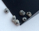 4-5mm Gray Diamond, Gray Rough Diamond, Gray Big Drill Raw Diamond, 3.1CTW