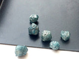 5-7mm Blue Raw Diamond Uncut Conflict Free Diamond For Jewelry (1Pc To 10Pc)
