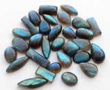 13-25mm Labradorite Plain Cabochons, Labradorite Flat Back Mix Cabochon