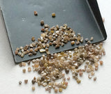 m - 2mm Brown Raw Diamonds, Natural  Raw  Uncut For Ring (2Cts - 10Cts Options)