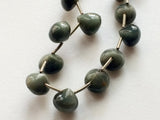 9-10 mm Cats Eye Plain Onion Beads, Green Cats Eye Beads Plain Onion Beads