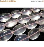 10-12mm Rose Quartz Plain Oval Bead Rose Quartz Smooth Oval Gemstone Bead 13 In