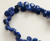 8 mm Each Beautiful Blue Lapis Lazuli, Lapis Lazuli Heart Shaped Plain Heart