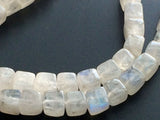 6 mm , Rainbow Moonstone Plain Box Beads, Rainbow Moonstone Plain Cubes