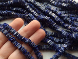 5.5-6 mm Lapis Lazuli Heishi Bead, Lapis Lazuli Square Spacer Bead, Lapis Lazuli