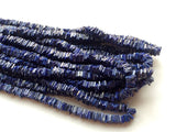 5.5-6 mm Lapis Lazuli Heishi Bead, Lapis Lazuli Square Spacer Bead, Lapis Lazuli