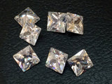 2mm Cubic Zirconia, Loose Square Zircon, Princess Cut Zirconia Pavilion Zirconia