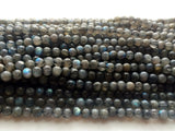 5-5.5mm Labradorite Plain Beads, Labradorite Plain Round Balls, Flashy Blue Bead