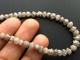 4-6mm Grey White Rough Uncut Diamonds Natural For Jewelry (10Pcs To 20Pcs)