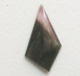 15x27mm Tourmaline Cabochon, Loose Tourmaline Fancy Shape Flat Back Cabochon