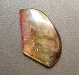 10.2x17mm Tourmaline Slice, Loose Tourmaline Fancy Shape Plain Slice