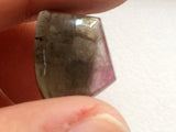 12.6mm x 16.9mm Tourmaline Cabochon, Loose Tourmaline Fancy Shape Flat Back