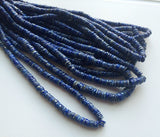 6.5mm Lapis Lazuli Spacer Bead, Blue Lapis Lazuli Plain Wheel, Lapis Lazuli Tyre