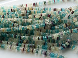 5.5-6 mm Multi Gemstone Spacer Beads, Multi Gemstone Plain Tyre Beads, Disco