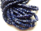 5.5-6 mm Lapis Lazuli Heishi Bead, Lapis Lazuli Square Spacer Bead, Lapis Lazuli