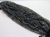 6mm Labradorite Faceted Round Beads, 13 Inch Natural Labradorite Faceted Ball