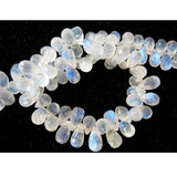 6x8 mm Rainbow Moonstone Faceted Tear Drop Beads, Rainbow Moonstone Drop Beads